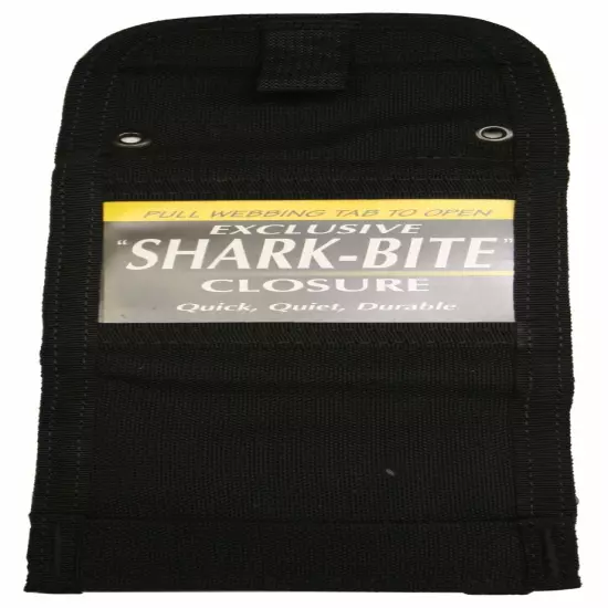 Spec-Ops Nylon T.H.E. Wallet J.R., Black w/ 'Shark-Bite' Closure 100070201