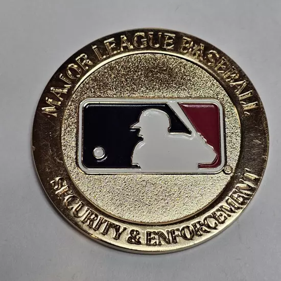 Major League Baseball Security And Enforcement Challenge Coin 2023 World Series 