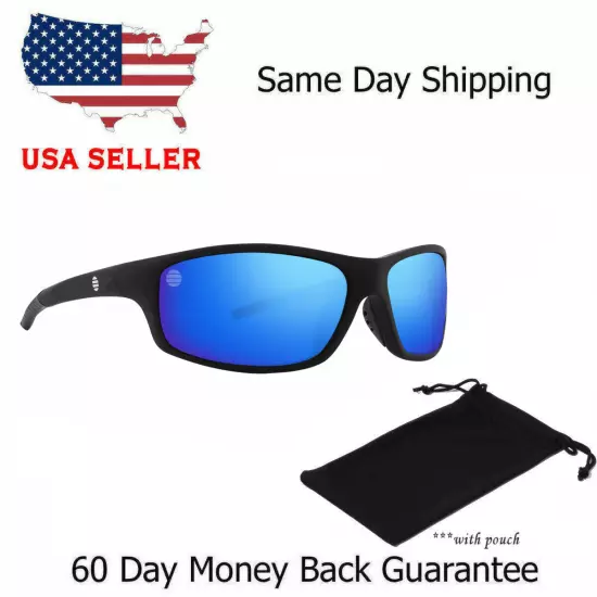 Polarized Sports Sunglasses Outdoor Cycling Driving Fishing Glasses UV400 Wrap