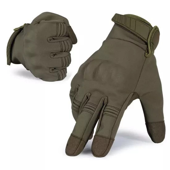 Tactical Touch Screen Full Finger Gloves for Men Airsoft Shooting Hunting Gloves