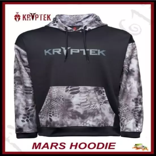 KRYPTEK Mars Hoodie - Raid/Black - Mars Hooded Sweatshirt - 19MARHRBK