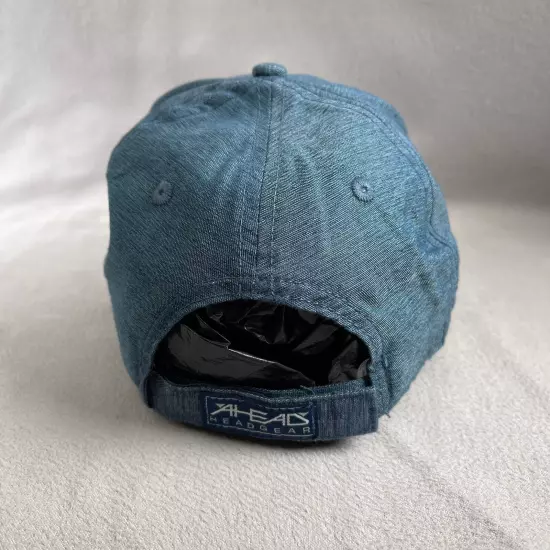 Rolling Hills Colorado Hat Mens One Size Blue Strapback Cap Golf Club Mid Fit