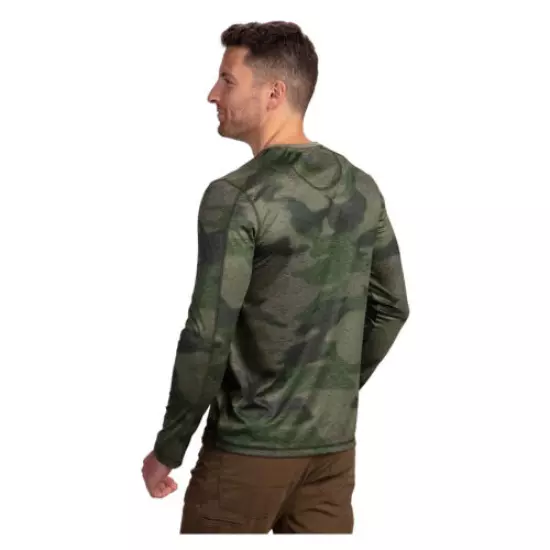 VORTEX Mens Sun Slayer Long Sleeve Forest Camo Shirt (121-19-FCA)