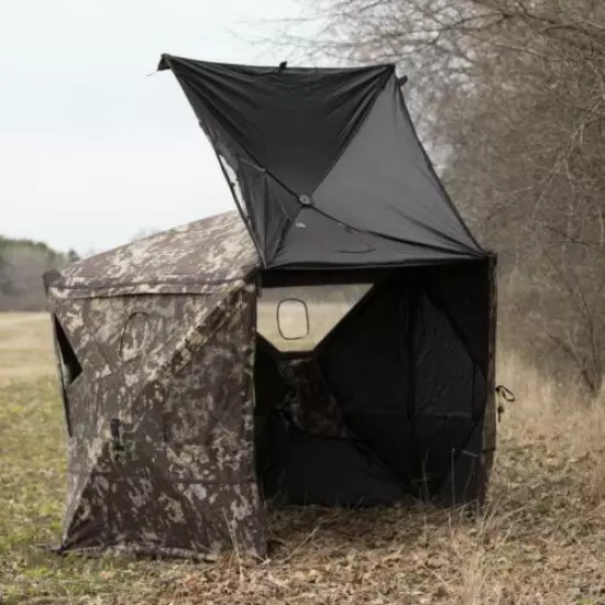 PTHD550CC Barronett Blinds Huge Pentagon Easy Access ATV Hunting Blind REFURBS