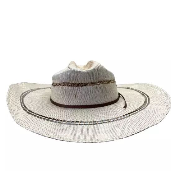 Ariat Western Rodeo 2 Cord Twisted Weave Cowboy Hat Men's S/M