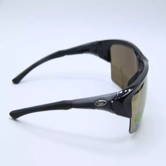 NEW RUDY PROJECT SP19-42 BLACK STRATOFLY MIRRORED AUTHENTIC FRAMES SUNGLASSES