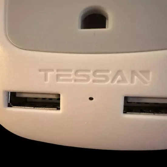 Tessan Type C Travel Adapter with USB Port - TS-AP2U-EU-Gray