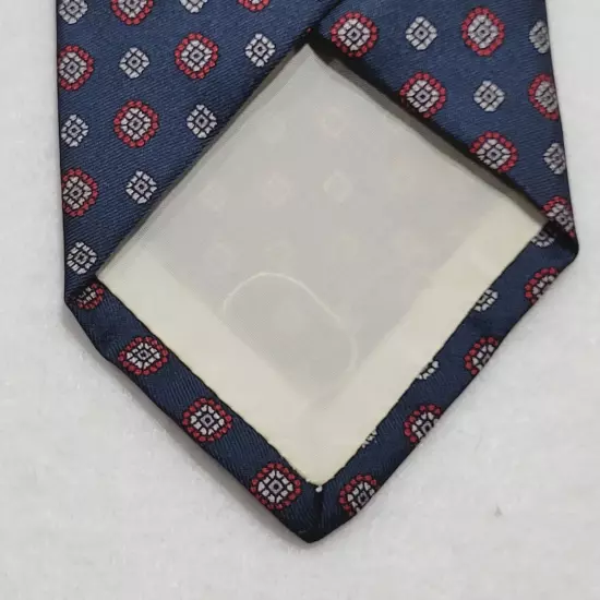 Brooks Brothers Business Blue Casual Silk Necktie Colorful Dot Geometric Pattern