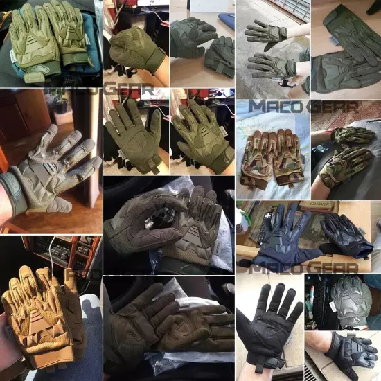 Tactical Gloves Touchscreen Bicycle Glove Sports Climbing Full Finger Mittens