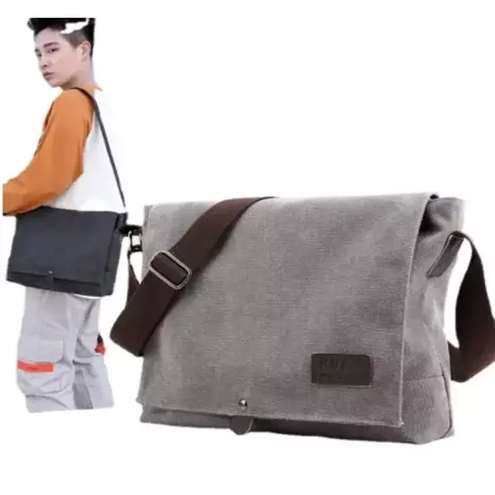 Men'S Shoulder Bag High Quality Male Messenger Bag Man Canvas Travel Crossbody S