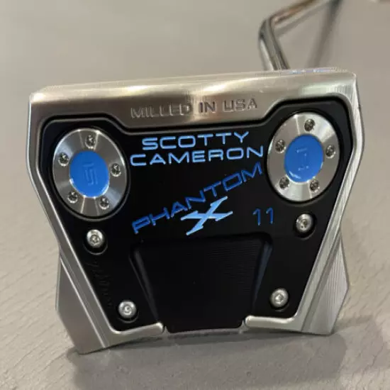 Scotty Cameron Phantom X 11 Custom Shop w/ Stars and Stipes Headcover 