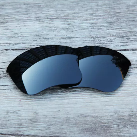 Black Iridium polarized Replacement Lenses for Oakley Flak Jacket XLJ