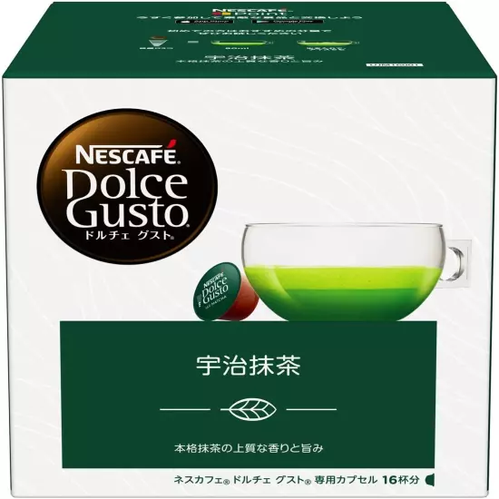 NESTLE NESCAFE Dolce Gusto exclusive capsule Uji matcha 5.6g x 16 pieces