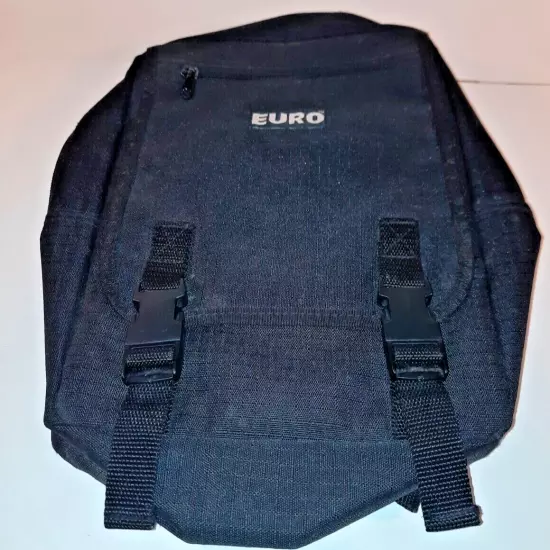 Euro Sling Backpack Small Black Travel Business School Adventure Professional