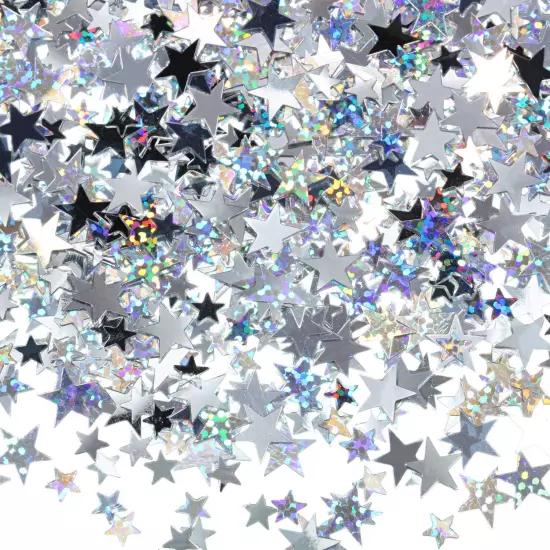 60g Star Confetti Glitter Star Table Confetti Metallic Foil Stars for Party W...