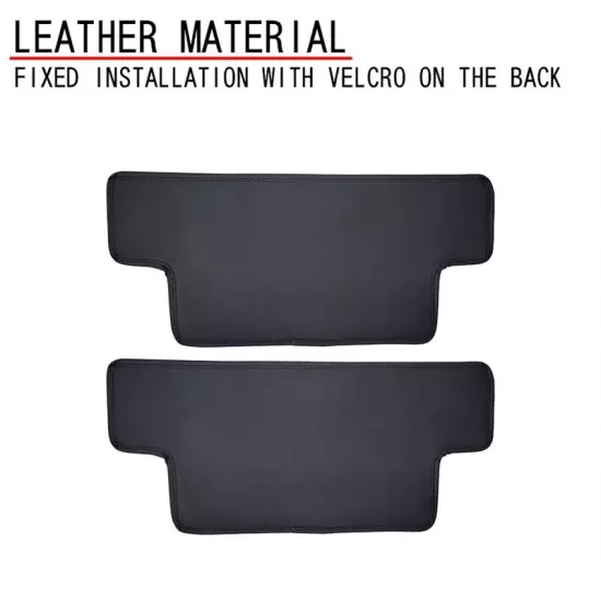 Car PU Leather Rear Pad for 10 Series Car -Kick Pad Interior4960