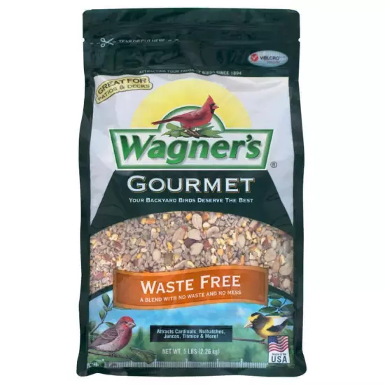 Gourmet 5 Lb. Waste Free Wild Bird Food