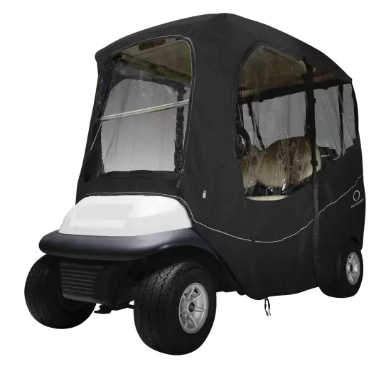 Club Car Precedent Tempo Golf Cart Deluxe Travel Enclosure Short Roof Black