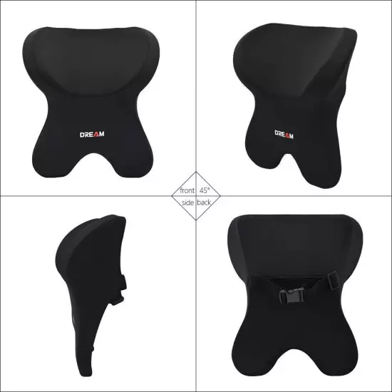 Car Lumbar Support Headrest Neck Pillow Support Universal Neck Pillows Cushion