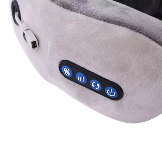 Shiatsu Shoulder Neck and Back Massager Pillow with Heat Deep Kneading Pillow