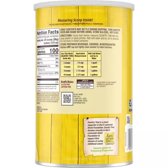 Country Time Powdered Lemonade Drink Mix (63 Oz.)