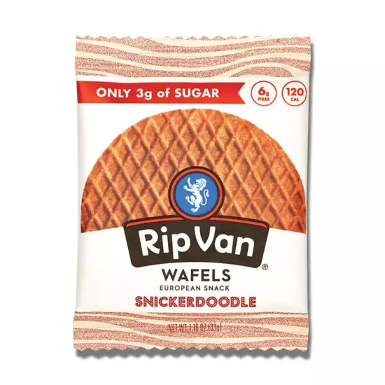 Snickerdoodle Stroopwafels, Healthy Snacks, Non-Gmo, Keto Friendly, Office Snack