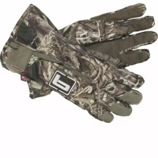 Banded Squaw Creek Gloves Realtree MAX 5 Camo Waterproof Primaloft Insulation