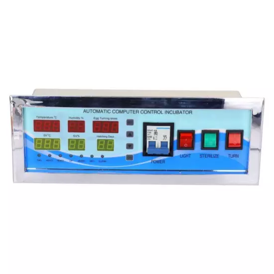 Automatic Poultry Egg Incubator Professional Temperature Humidity Control System