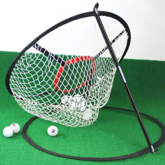 1 X Foldable Golf Chipping Net Nylon Collapsable Indoor Portable Golfing Target