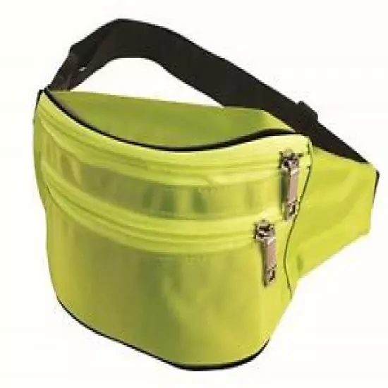 Forum Neon Green 80's Fanny Pack Waist Carrier Costume Accessory