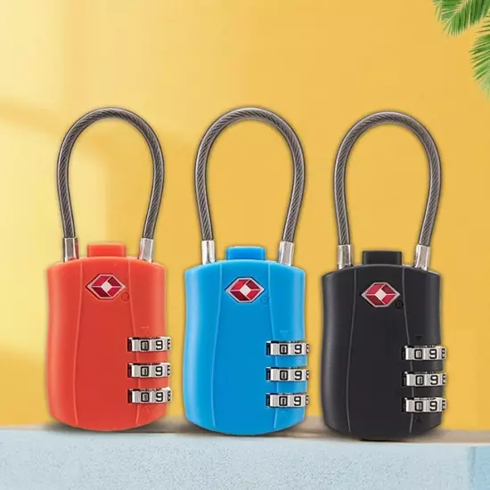 Colorful Customs Password Lock Anti-theft Suitcase Luggage Coded Lock Travel