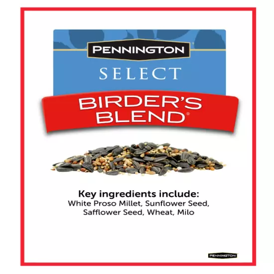 Pennington Classic Wild Bird Feed and Seed, 20 lb. Bag, Dry, 1 Pack