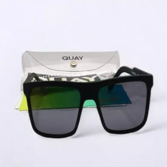 Quay Austria Let It Run Rectangle Sunglasses