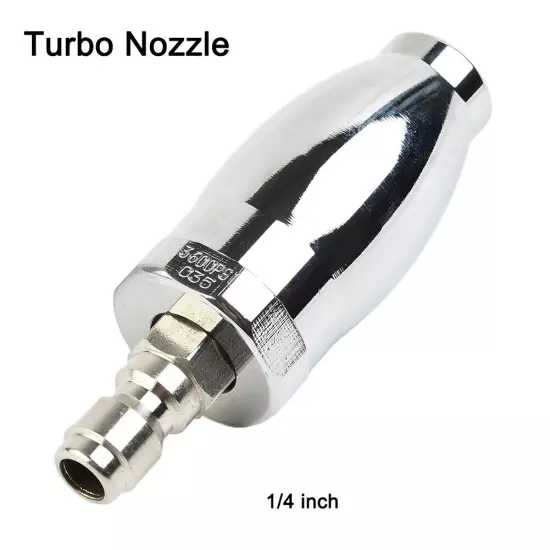 Powerful Rotating Turbo Nozzle Spray Tip for High Pressure Washer 3600 PSI