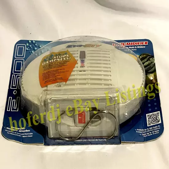 Eva-Dry E-500 Dehumidifier Protects from Humidity & Moisture -Rv's, Laundry NEW