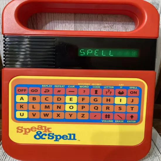 Speak & Spell Kahootz #09624 Electronic Learning Game Tested And Works