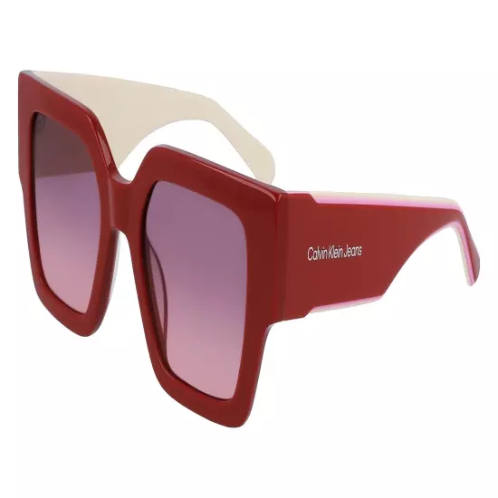 Calvin Klein Jeans Women's Sunglasses CKJ22638S Rose Gradient Brown Coral Lens