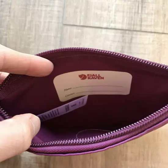 NWT Fjallraven Kanken Gear Pocket Royal Purple