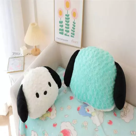 Sanrio Pochacco Headrest Safety Belt Cover Car Back Cushion Hug Pillow cushion