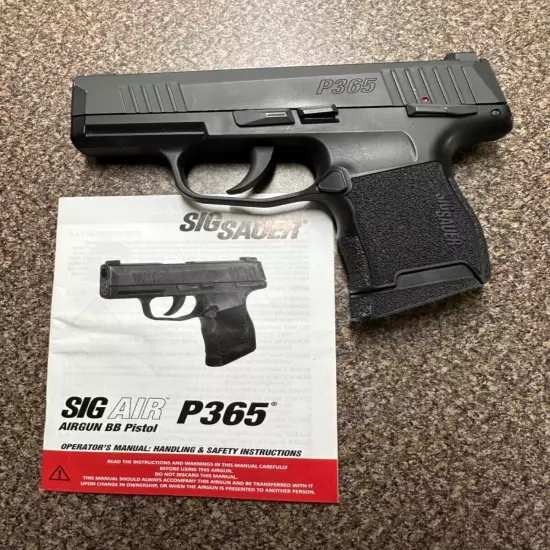 SIG SAUER P365 .177 Caliber BB Air Pistol Blowback