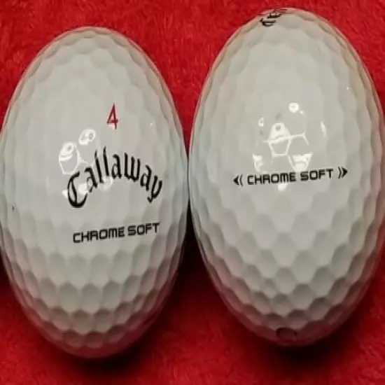 30 Callaway Chrome Soft in grade AAAA Used Great value, free shipping PLS READ 