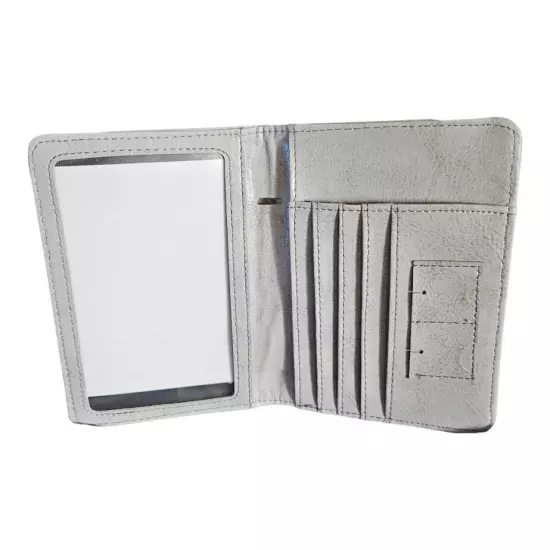 Passport Vaccine Cover Wallet Travel Essentials Leather Card Case Accessories