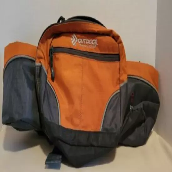 Outdoor Products Mojave 8.0 Orange/Gray 2 Water Bottle Waist Fanny Day Pack