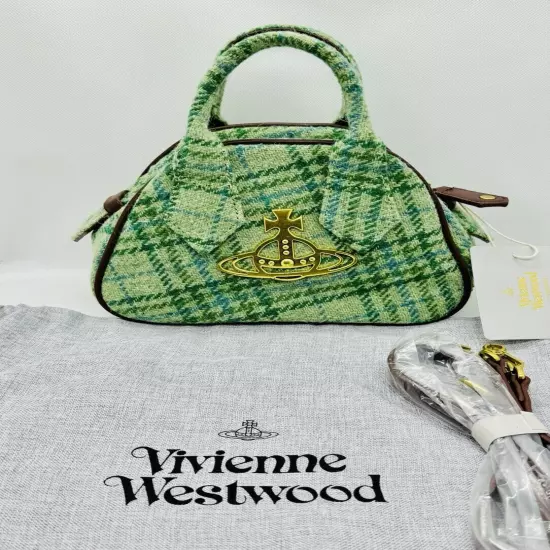 Vivienne Westwood Yasmin Harris Tweed Collaboration Greenish from japan