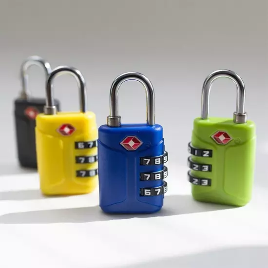 Padlock Customs Password Lock Anti-theft Suitcase Luggage Coded Lock Travel