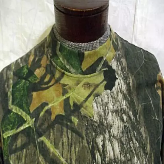 CAMO Mossy Oak Mens Camo Camouflage Long Sleeve Tee Shirt Lg Break Up