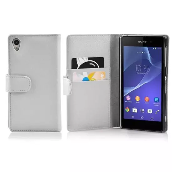 Case for Sony Xperia Z2 Protection Wallet Phone Cover Book Magnetic