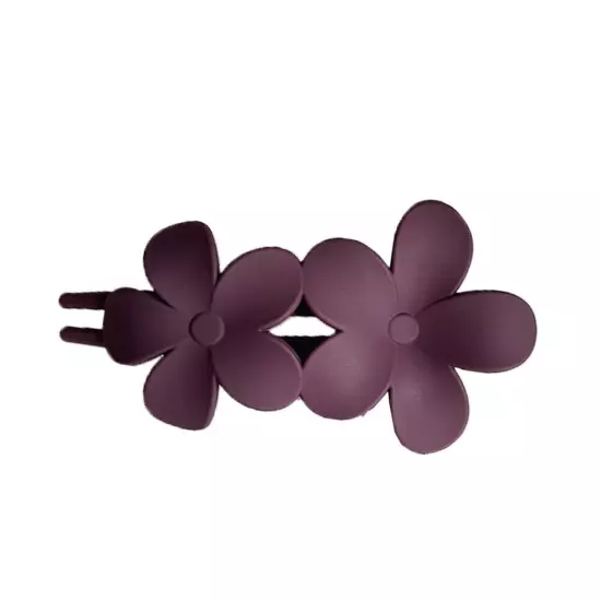 Women Girl Flower Large Duckbill Clip Hair Claw Clamp Ponytail Hairpin Barrettes