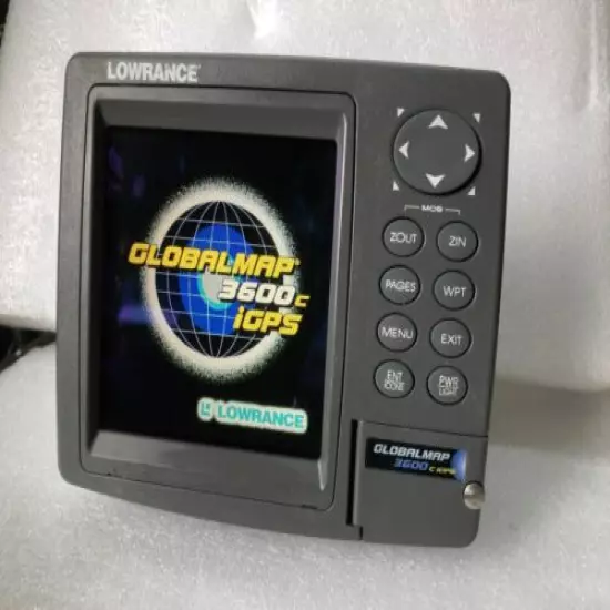 LOWRANCE Globalmap3600C iGPS FISHFINDER sonar GPS Navigator (Head & sun cover)