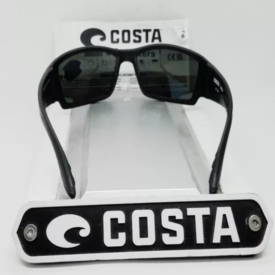 COSTA DEL MAR blackout/blue mirror CORBINA polarized 580G sunglasses NEW IN BOX!